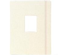 Album fotografico con 208 scomparti in cotone e lino e tasche trasparenti per una facile organizzazione di foto e ricordi (cachi)