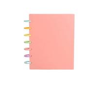 Album fotografico con 4 tasche, raccoglitore ad anelli da 3 pollici, collezione di carte Star Chaser Idol con clip a forma di cuore(Pink 20Pages)