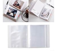 Album fotografico con 40 tasche trasparenti, formato A6, album per foto, album di grande capacità, per famiglia, anniversario di matrimonio, album in lino