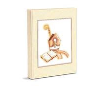 Album Fotografico Cresima 23X30 Cm 60 Pagine Bianche in Cartoncino Spesso e Resistente Intervallate da Pergamino, Bianco e Beige