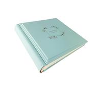 Album fotografico - Elios Soft - produzione artigianale in similpelle, personalizzabile con incisione. Ideale per Matrimonio, Anniversario, tutti gli eventi (Verde Menta)