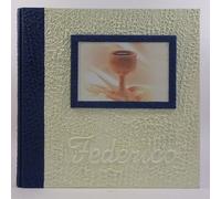 ALBUM FOTOGRAFICO FOTOGRAFIE PHOTO ALBUM PRIMA COMUNIONE FOTO NOME 30x30 50FOGLI