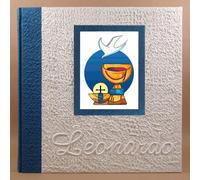 ALBUM FOTOGRAFICO FOTOGRAFIE PHOTO ALBUM PRIMA COMUNIONE FOTO NOME 33X33 60FOGLI