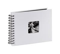 Hama Album a spirale Fine Art , 24 x 17 cm, 50 pagine nere, gesso