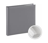 Hama Album Fotografico Fine Art Jumbo 30x30cm 80 Pagine Bianche Grigio 2782-Hama