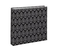 Hama Album Fotografico La Fleur Jumbo Nero 30x30cm 100 Pagine Bianche 2219-Hama