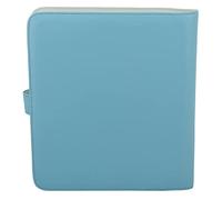 Album Fotografico in Pelle PU con 256 Tasche, Fodera Interna in Plastica PVC 256 Tasche Album Fotografico per Biglietti da Visita per Biglietti Cinematografici (Blu)