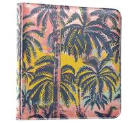 Album fotografico in pelle sintetica con estetica tropicale dell'atmosfera estiva, contiene foto da 7,6 x 12,5 cm x 25,4 cm x 25,4 cm, pagine autoadesive, 20 fogli