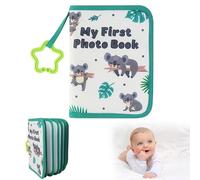 Album Fotografico in Tessuto Morbido,Primo Album Fotografico Regalo,Album in tessuto per bambini,Libro dei ricordi per bambini,Album fotografico per bambini e Neonati koala del fumetto