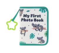 Album fotografico per bambini, per conservare le foto, motivo: koala in cartone animato, in panno morbido, per primo anno, regalo per la doccia, regalo per i nuovi genitori