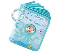 Album fotografico per bambini | Primo anno del bambino Album | in tessuto morbido con tema polipo per salvare foto 10 x 15 cm per bambini nonni casa genitori