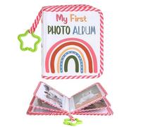 Album Fotografico Per Bambino - Libro Dei Ricordi Per L'Infanzia,Con Gancio A Stella Stampa Album Per Bambini Piccoli Per Compleanno Vacanza Scuola Famiglia Nuovi Genitori Festa Della Mamma