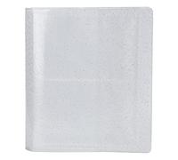 Album fotografico trasparente resistente Mtlavishness da 3 pollici per Mini Series, ideale per conservare ed esporre i ricordi con capacità di 64 tasche e facile apertura a libro. (Blanco)