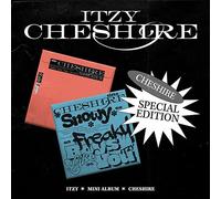 Album ITZY CHESHIRE SPECIAL 2 Ver SET/2CD+4 libri+4 carte+2 poster+2 preordin...