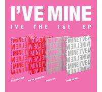 Album IVE 1° EP I'VE MINE Random Ver. CD + 92p P.Book + P.Card + giacca antip...
