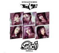 Album IVE 2° EP IVE SWITCH Limited Digipack 6Ver SET CD+P.Book+Card+Poster+Gift