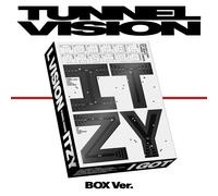 Album K-POP ITZY [TUNNEL VISION] Box Ver. CD + libro 58p + 2ea P.Card + 12p t...