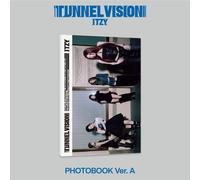 Album K-POP ITZY [TUNNEL VISION] fotolibro A Ver. CD + 66p libro + P.Card + p...