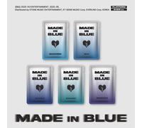 Album K-POP MADEIN S [MADE in BLUE] PLATFORM EVER Random Ver. QR Card + 2ea...