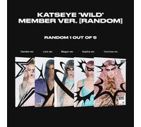 Album KATSEYE [WILD] MEMBER RANDOM Ver/CD+Photo Book+Poster+2 Card+REGALO UFF...