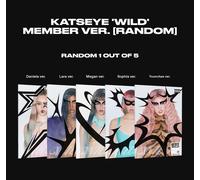 Album KATSEYE [WILD] MEMBRO Random Ver CD + libro + stampa travestimento + P....