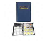 Album Monete Di 120 Pezzi Multichinetica In Pvc Libro Per Collezione Di Banconote E Monete Per Collezionisti Accessori Per La Raccolta Di Spille Tagli UnicaPolicloruri di vinile