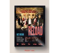 Album NCT DREAM Reload RIDIN' Ver CD+P.Book+Poster+Wrist Band+P.Card+C.Card+Gift