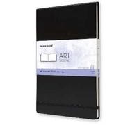 Album per acquerelli Art Watercolor Album Moleskine A4 copertina rigida nero. Black