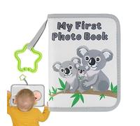Album per album fotografico di famiglia con un bel motivo koala, confezione regalo per il primo compleanno, libro fotografico in tessuto morbido per neonati e bambini