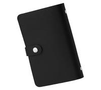 Album per banconote da 50 tasche, in pelle, 17,8 x 12,7 cm, per collezionisti, viaggi, budget planner