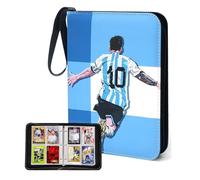 Album per Carte Collezionabili Raccoglitore da 400 Tasche per Carte da Gioco, Calcio, Pokémon, Yu-Gi-Oh! e Altre Collezioni Copertina Rigida, Protezione e Organizzazione Perfetta