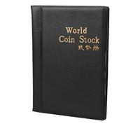 Album per collezione di monete con 120 tasche porta monete album di archiviazione per soldi Penny Pocket per collezionisti 4 colori custodia per libri in stock mondiale titolari di raccolta