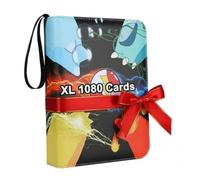 Album per cromos carte da collezione per giochi di carte collezionabilidi1080 buste da gioco,per TCG,regalo per ragazzi e ragazze,album toploader per pokemon tcg XL