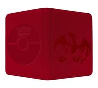 Album Pokemon Elite Charizard 9 pocket con zip 360 carte Ultra Pro