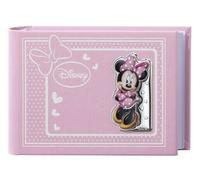 ALBUM PORTAFOTO DISNEY BIMBA ROSA MINNIE VALENTI & CO ARGENTO B 1415 15X20