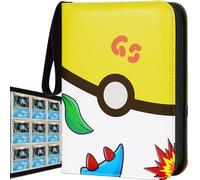 Album raccoglitore a 9 tasche, 720 tasche, per carte da 40 pagine, colore: giallo