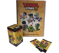 Album Raccoglitore brawl stars con 1 Bustina + Box da 24 Bustine, Trading Card G