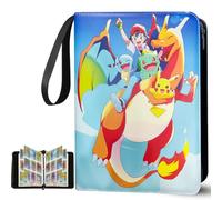 Album raccoglitore per carte, carte da collezione, 50 pagine, capacità 900 carte, album da collezione, quaderno, in poliuretano, impermeabile, porta carte portatili, regali per collezionisti e bambini