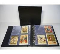 ALBUM RACCOGLITORE PER FIGURINE LIEBIG CON 25 FOGLI