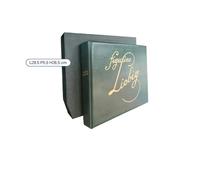 ALBUM RACCOGLITORE PER LE FIGURINE LIEBIG COPERTINA E CUSTODIA CON 20 INSERTI