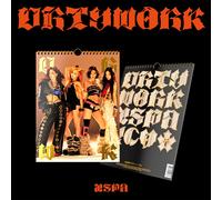 Album singolo K-POP AESPA Dirty Work Dirty Worker Ver CD+Libro+P.Card+Adesivo...