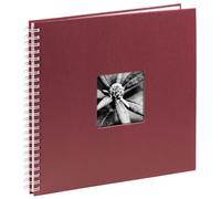 ALBUM SPIR.FINE ART 36X32/50PB BORDO