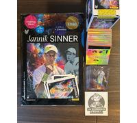 ALBUM STARTER PACK SET COMPLETO FIGURINE PANINI SINNER 2025 CARD BOX VUOTO