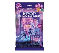 Album sticker k-pop demon hunters netflix + poster