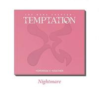 Album TXT THE NAME CHAPTER TEMPTATION NIGHTMARE CD+P.Book+2p card+sticker+regalo