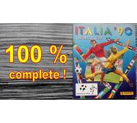ALBUM UFFICIALE PANINI FIFA WORLD CUP ITALIA 1990 COMPLETO RISTAMPATO