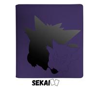 ALBUM ULTRA PRO BINDER ZIPPERED 12 POCKET GENGAR 480 CARD 12 TASCHE RACCOGLITORE