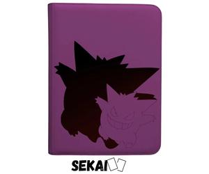 ALBUM ULTRA PRO BINDER ZIPPERED 9 POCKET GENGAR 360 CARDS 9 TASCHE RACCOGLITORE