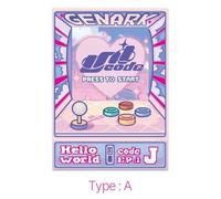 Album UNICODE [HELLO WORLD: CODE J EP.1] A Ver CD+100p Book Clip+P.Card+ID Card