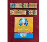 ALBUM VUOTO/EMPTY+SET COMPLETO FIGURINE STICKER COMPLETE SET PANINI EURO 2020 .